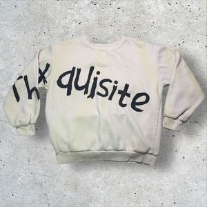 Vintage CP Company The Exquisite Spellout Graphic Crewneck Sweatshirt Distressed